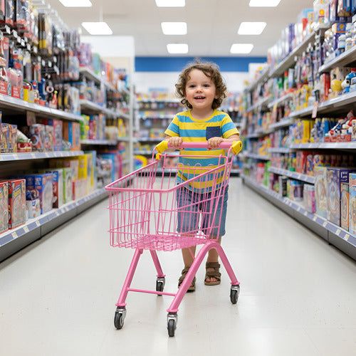 Carrito De Supermercado A Escala Juguete Para Niño