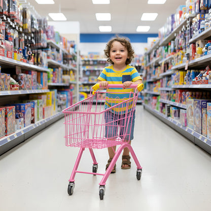 Carrito De Supermercado A Escala Juguete Para Niño